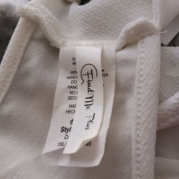 Ana's Fashion halther neck off white dress size 1X - Picture 7 of 8